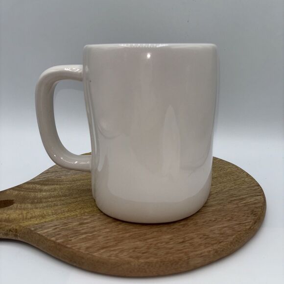 RAE DUNN " FUR MAMA " Mug Coffee Tea Cup Dog/Cat 5" Gift Party NWOT Magenta - Picture 3 of 7